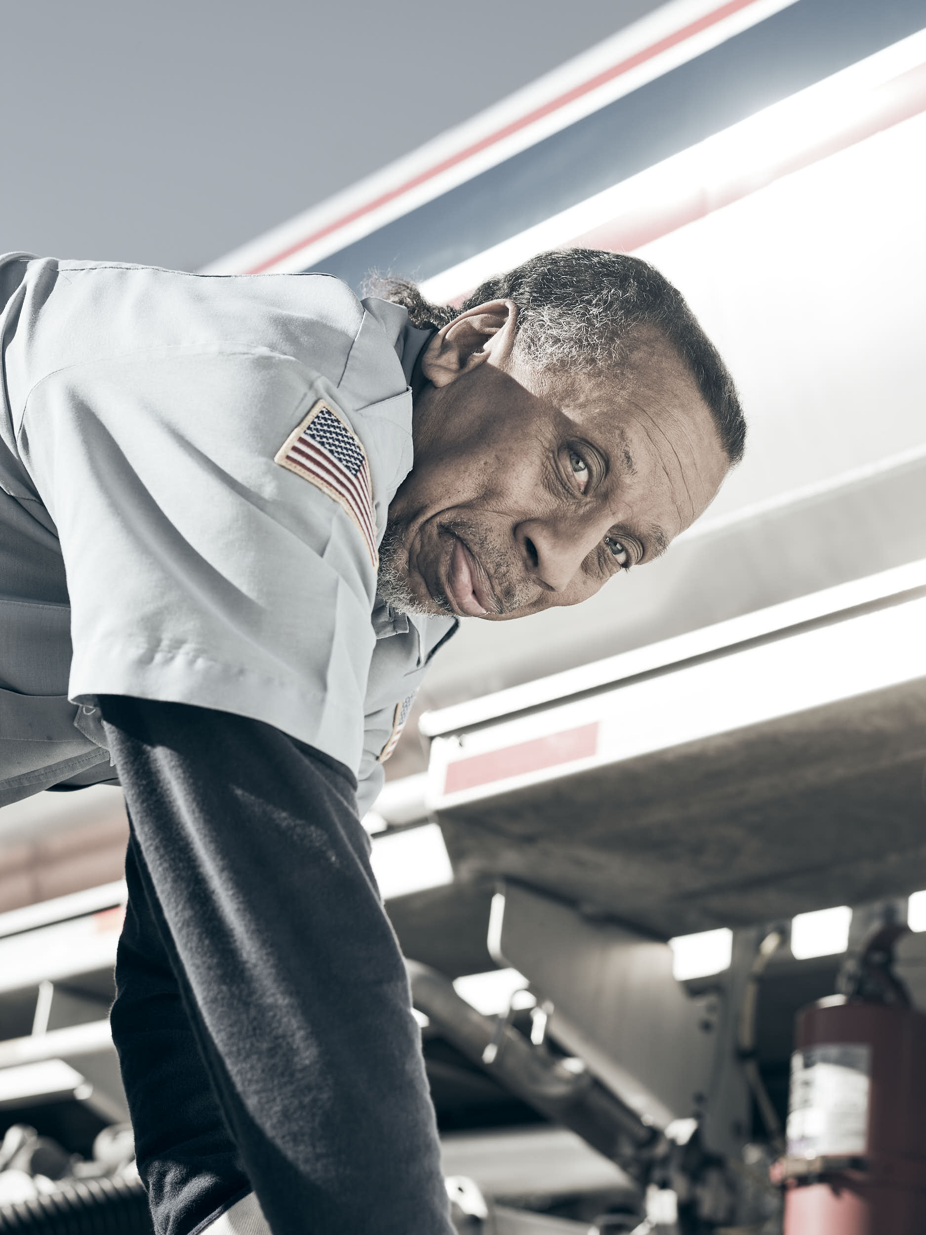 Fuel truck driver.