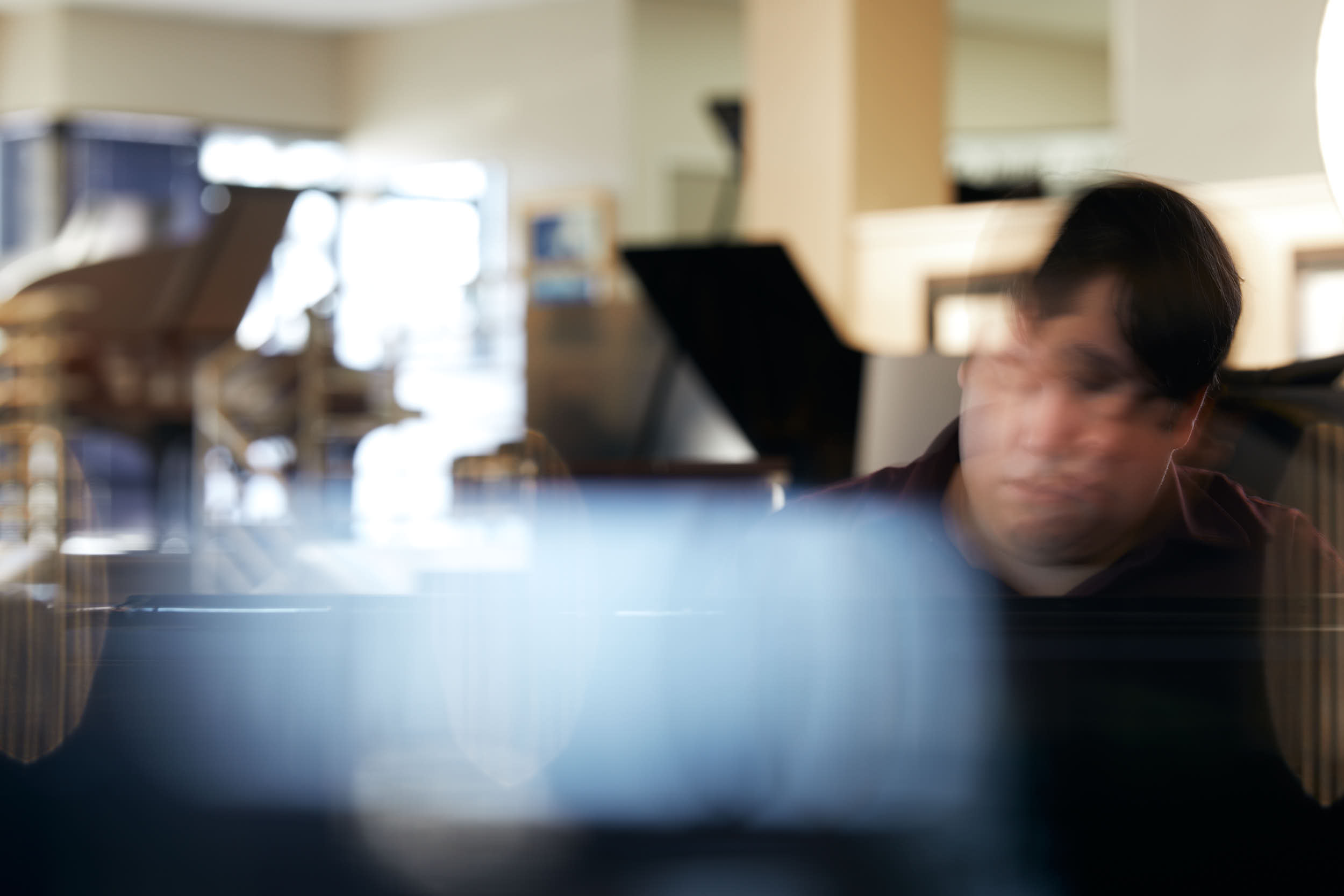 Diego at Hopper Piano + Organ.